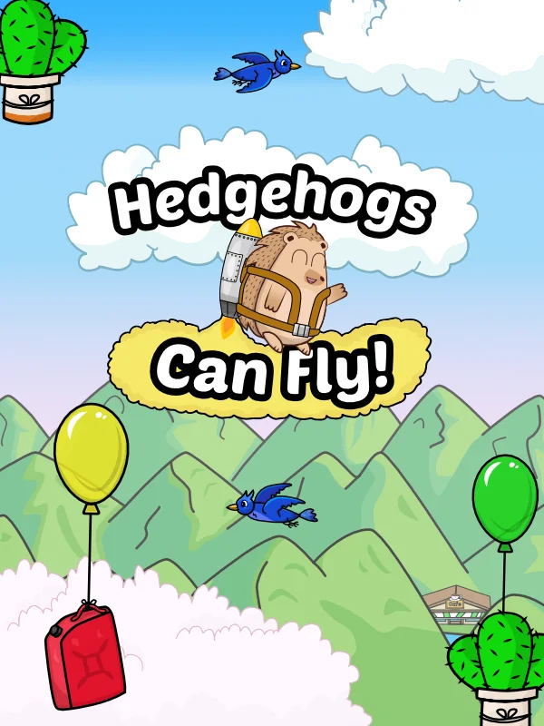 Hedgehogs Can Fly!