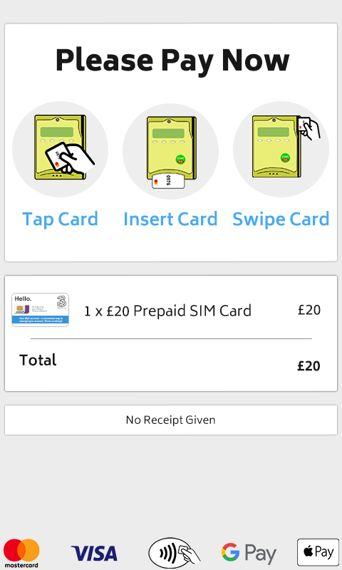 tubular purchase screen